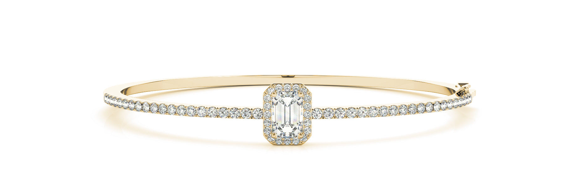 Emerald Bangle Traditional Diamond Bracelet · 2.10 ct tw