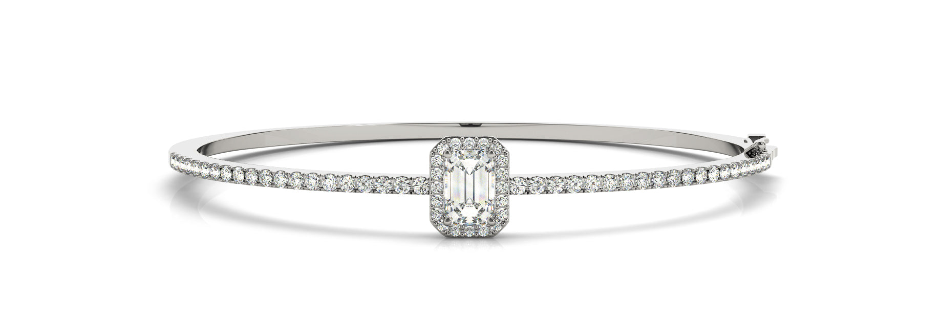 Emerald Bangle Traditional Diamond Bracelet · 2.10 ct tw