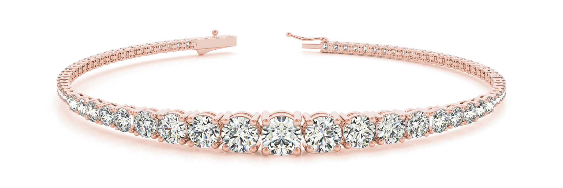 In-Line Prong Set Diamond Bracelet · 2.79 ct tw