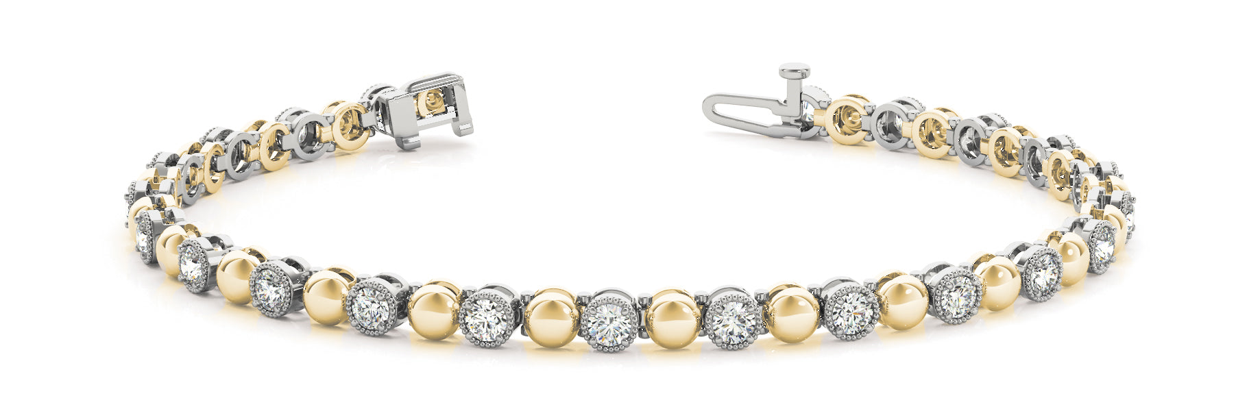In-Line Prong Set Diamond Bracelet · 0.66 ct tw