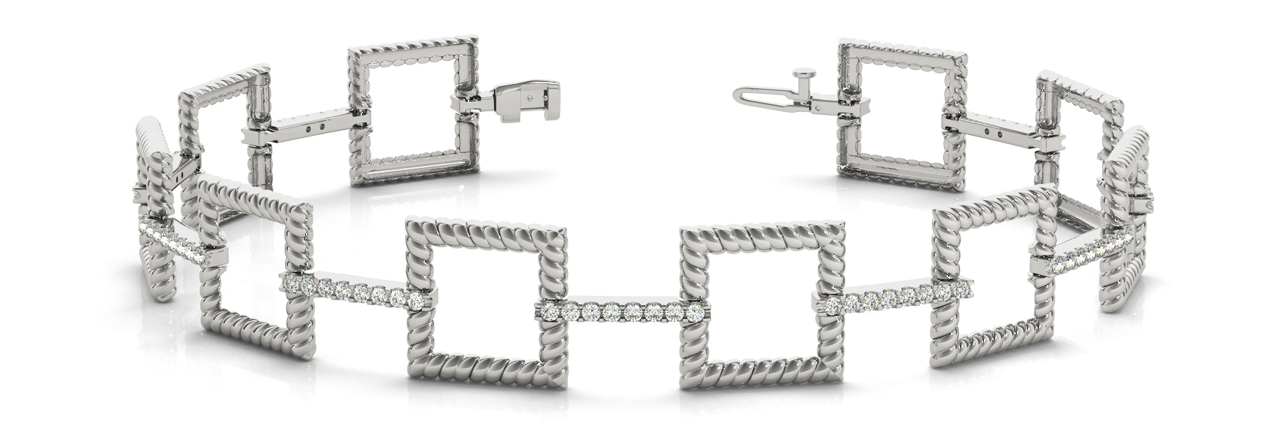 Shapes Diamond Bracelet · 1.02 ct tw