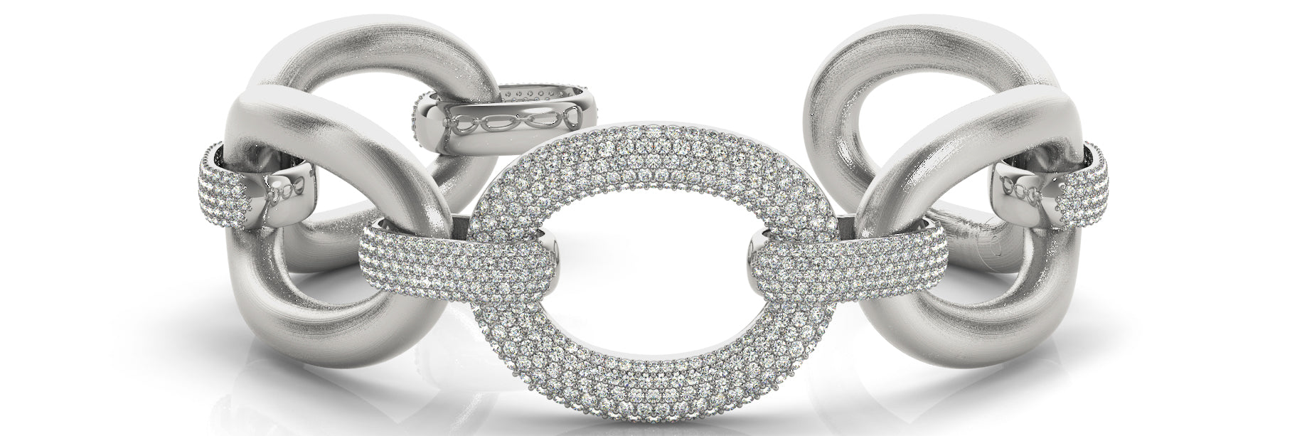 Italian Made Diamond Bracelet · 5.17 ct tw
