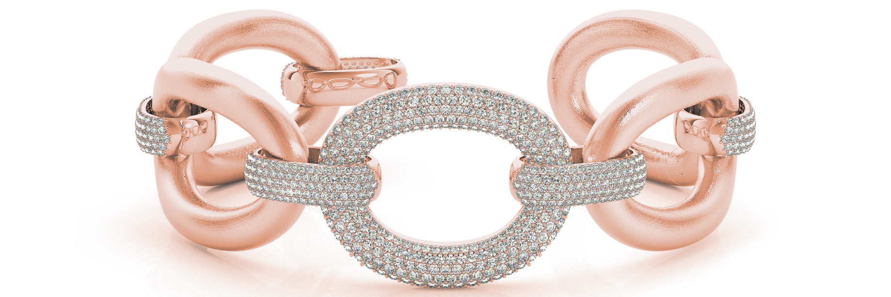 Italian Made Diamond Bracelet · 5.17 ct tw