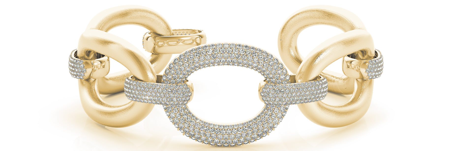 Italian Made Diamond Bracelet · 5.17 ct tw