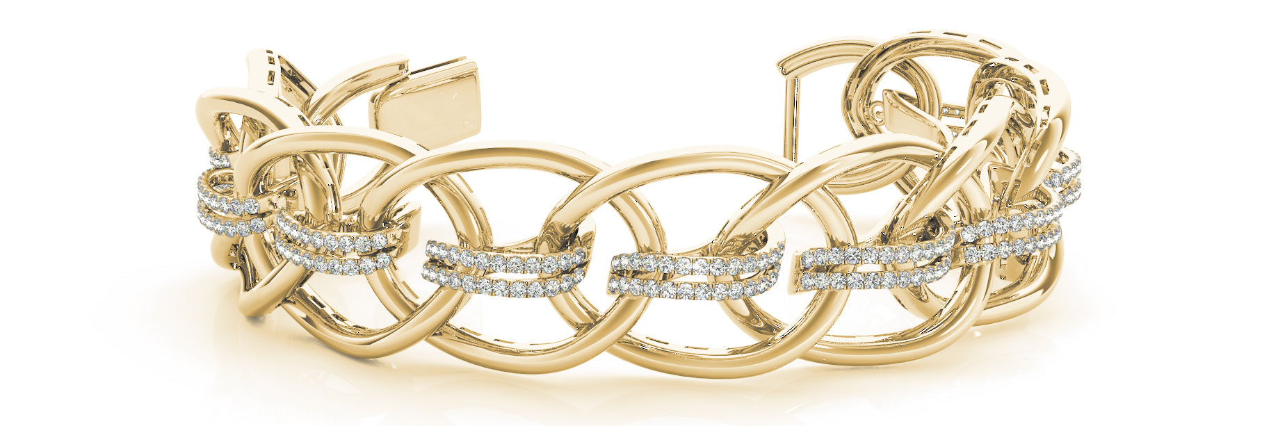 Italian Made Diamond Bracelet · 3.51 ct tw
