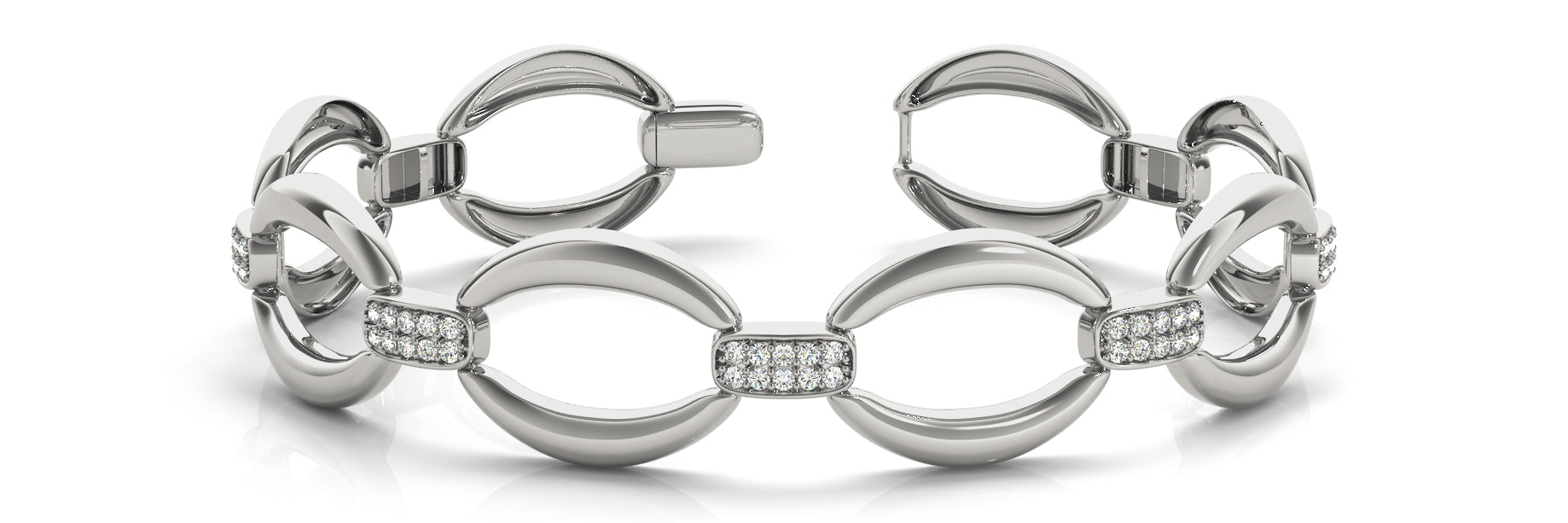 Italian Made Diamond Bracelet · 1.05 ct tw