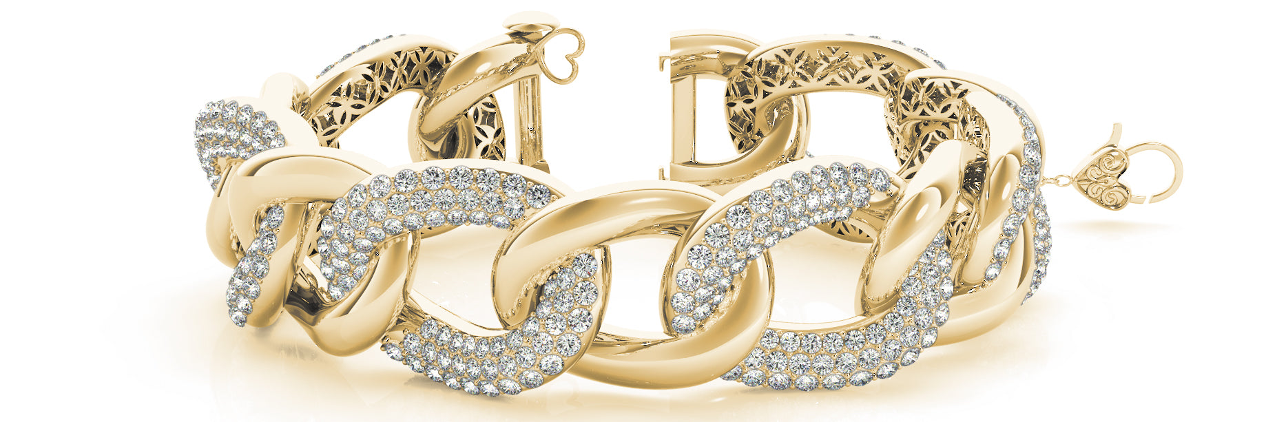 Italian Made Diamond Bracelet · 11.52 ct tw