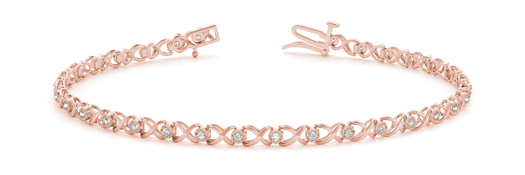 Bangle Italian Made Diamond Bracelet · 0.29 ct tw
