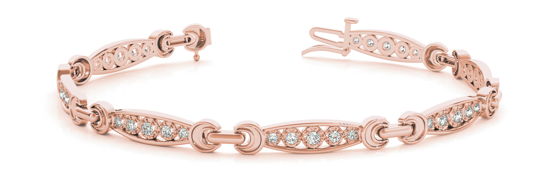Bangle Italian Made Diamond Bracelet · 0.39 ct tw