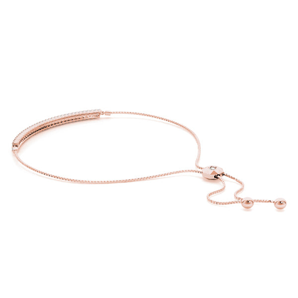 2 Row Adjustable Diamond Bracelet · 0.53 ct tw