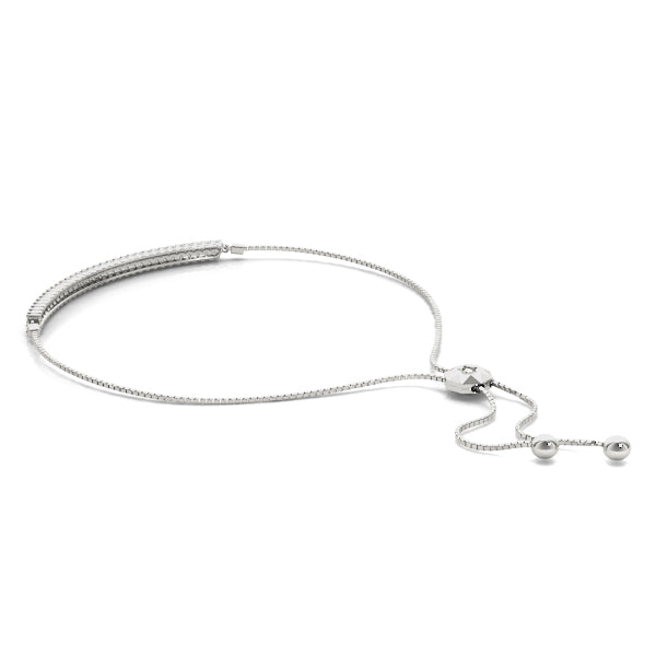 2 Row Adjustable Diamond Bracelet · 0.53 ct tw