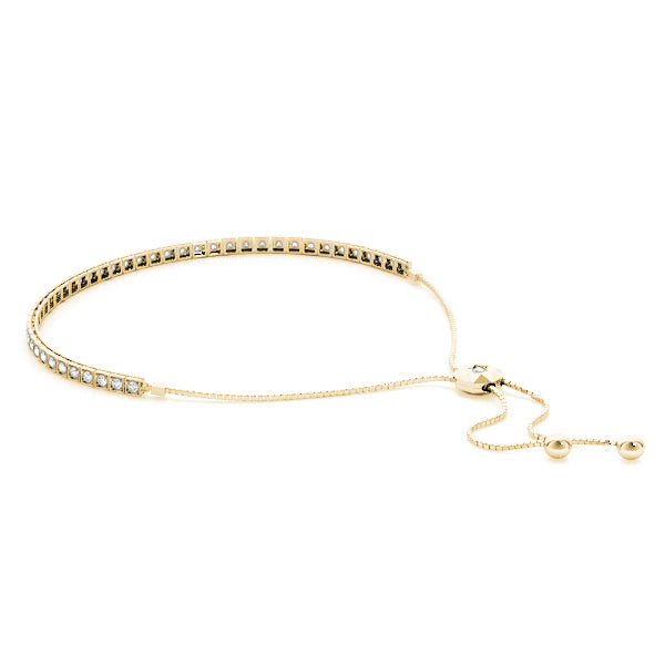 Adjustable Tennis Diamond Bracelet · 0.69 ct tw