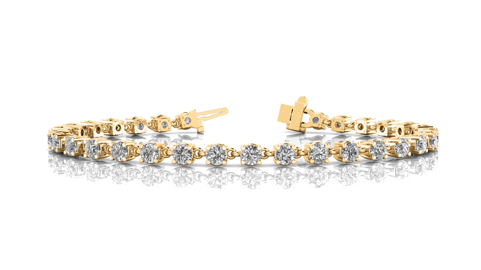 4 Prong Diamond Bracelet · 2.34 ct tw