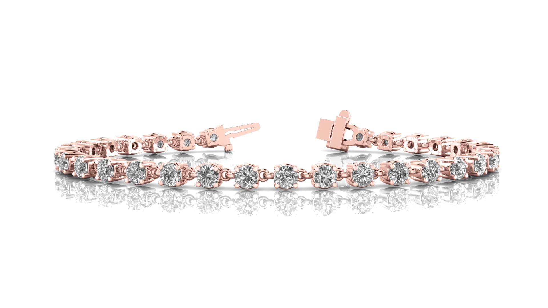 4 Prong Diamond Bracelet · 2.34 ct tw
