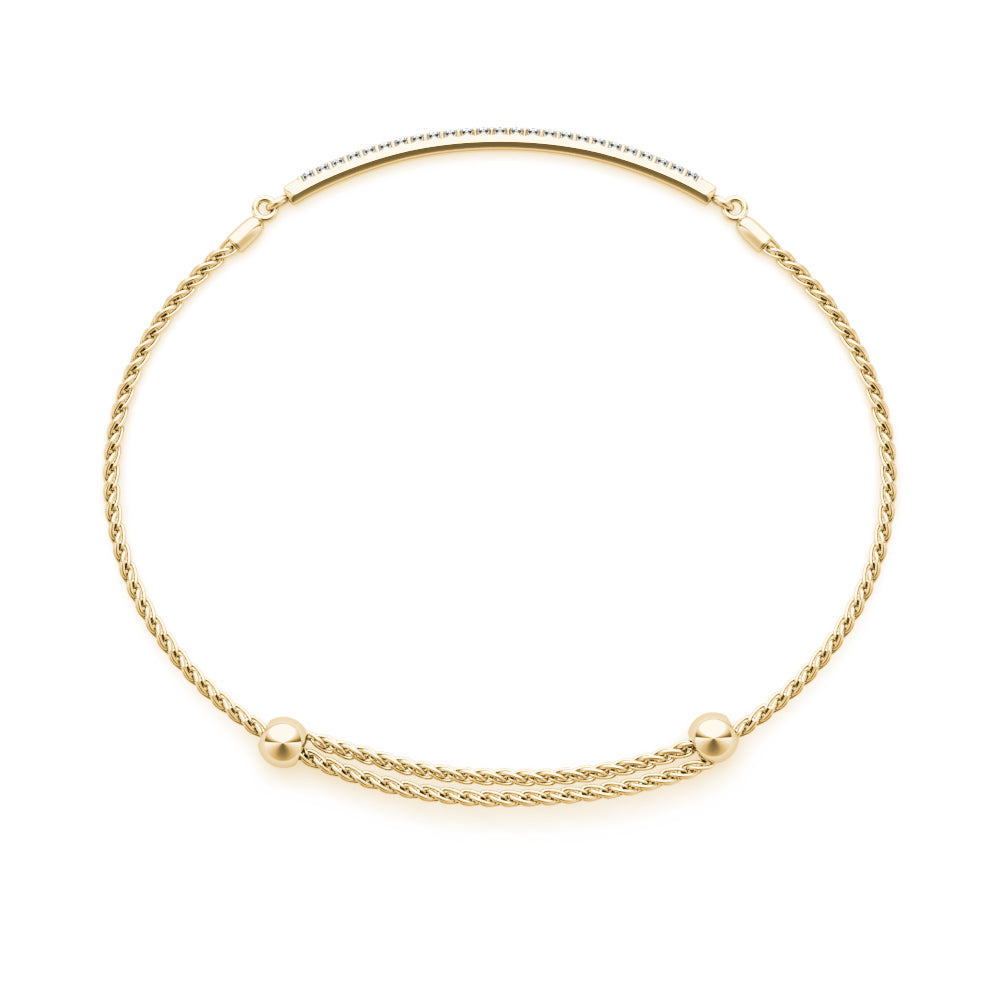 Single Row Diamond Bracelet · 0.25 ct tw