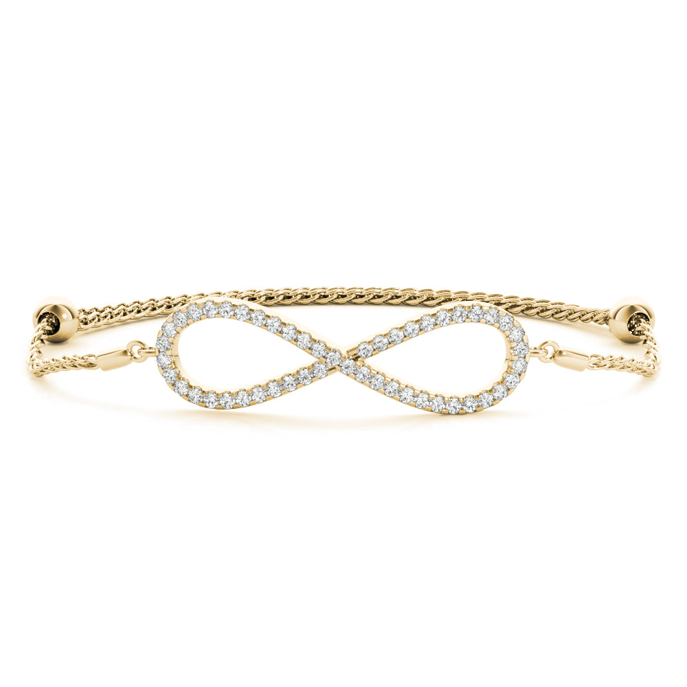 Diamond Infinity Bracelet · 0.50 ct tw