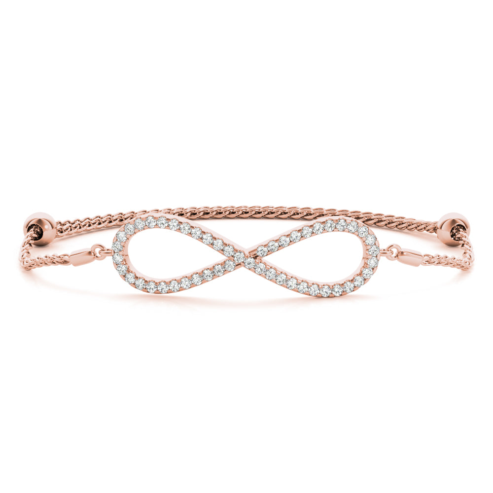 Diamond Infinity Bracelet · 0.50 ct tw