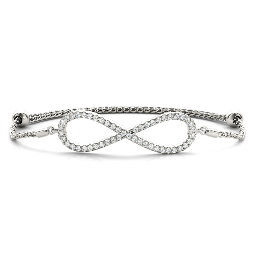 Diamond Infinity Bracelet · 0.50 ct tw