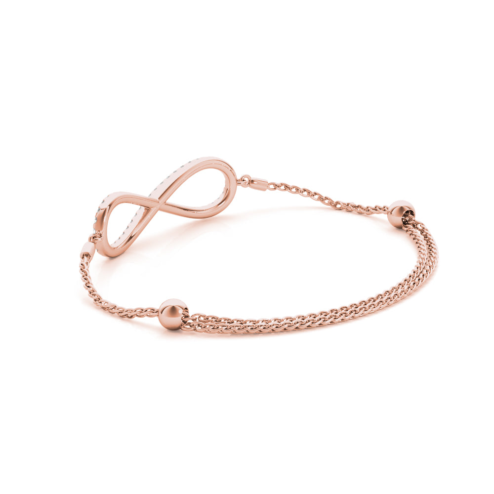 Diamond Infinity Bracelet · 0.50 ct tw