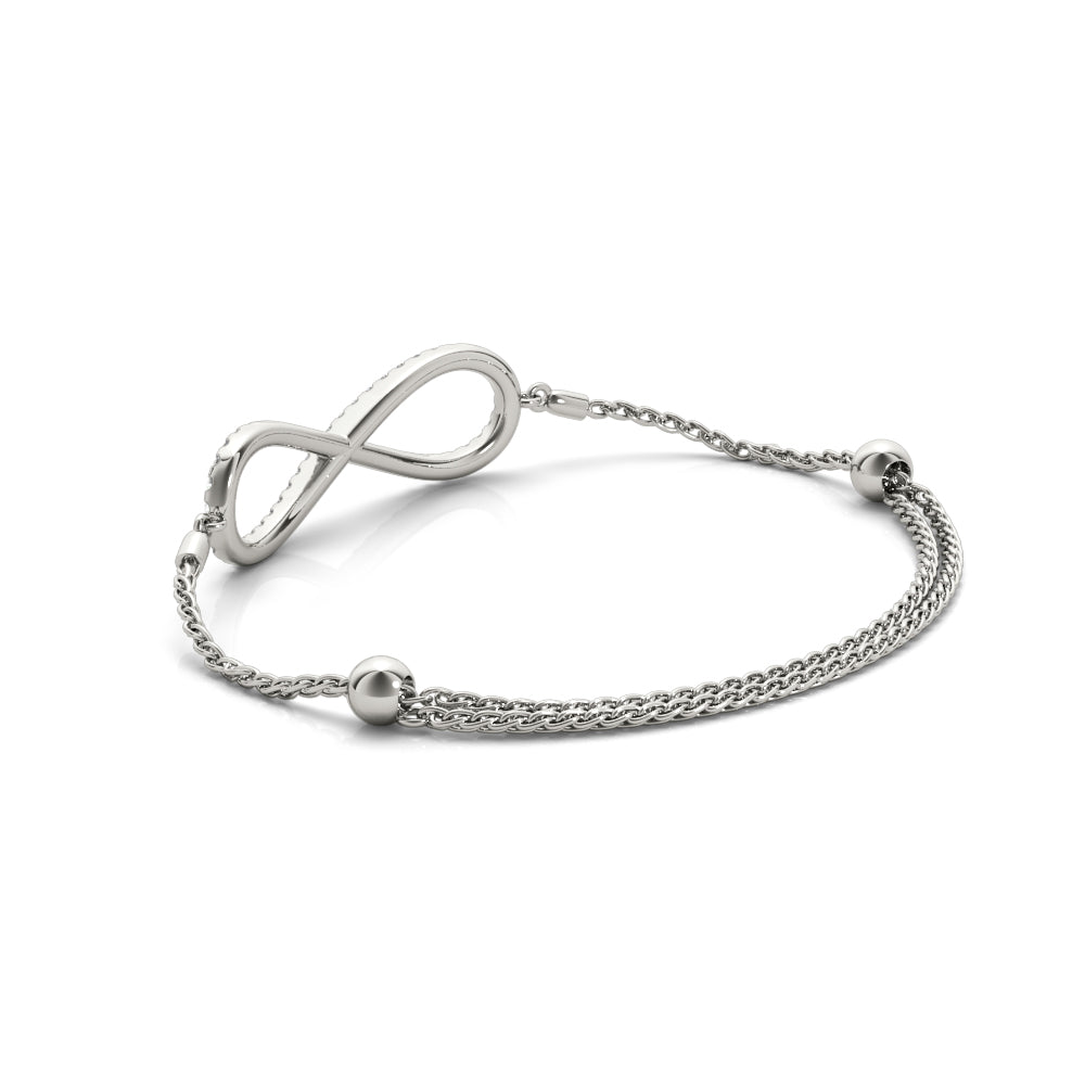 Diamond Infinity Bracelet · 0.50 ct tw
