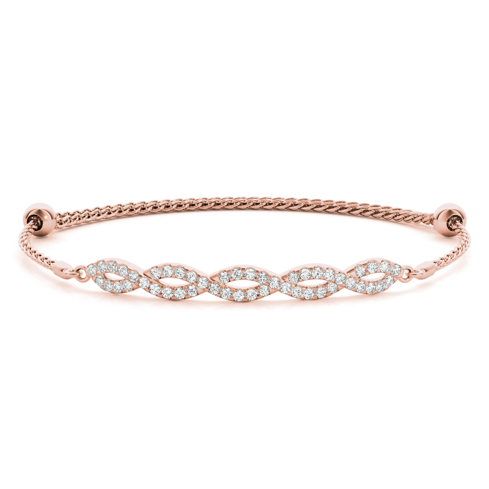 Diamond Crossover Bracelet · 0.44 ct tw