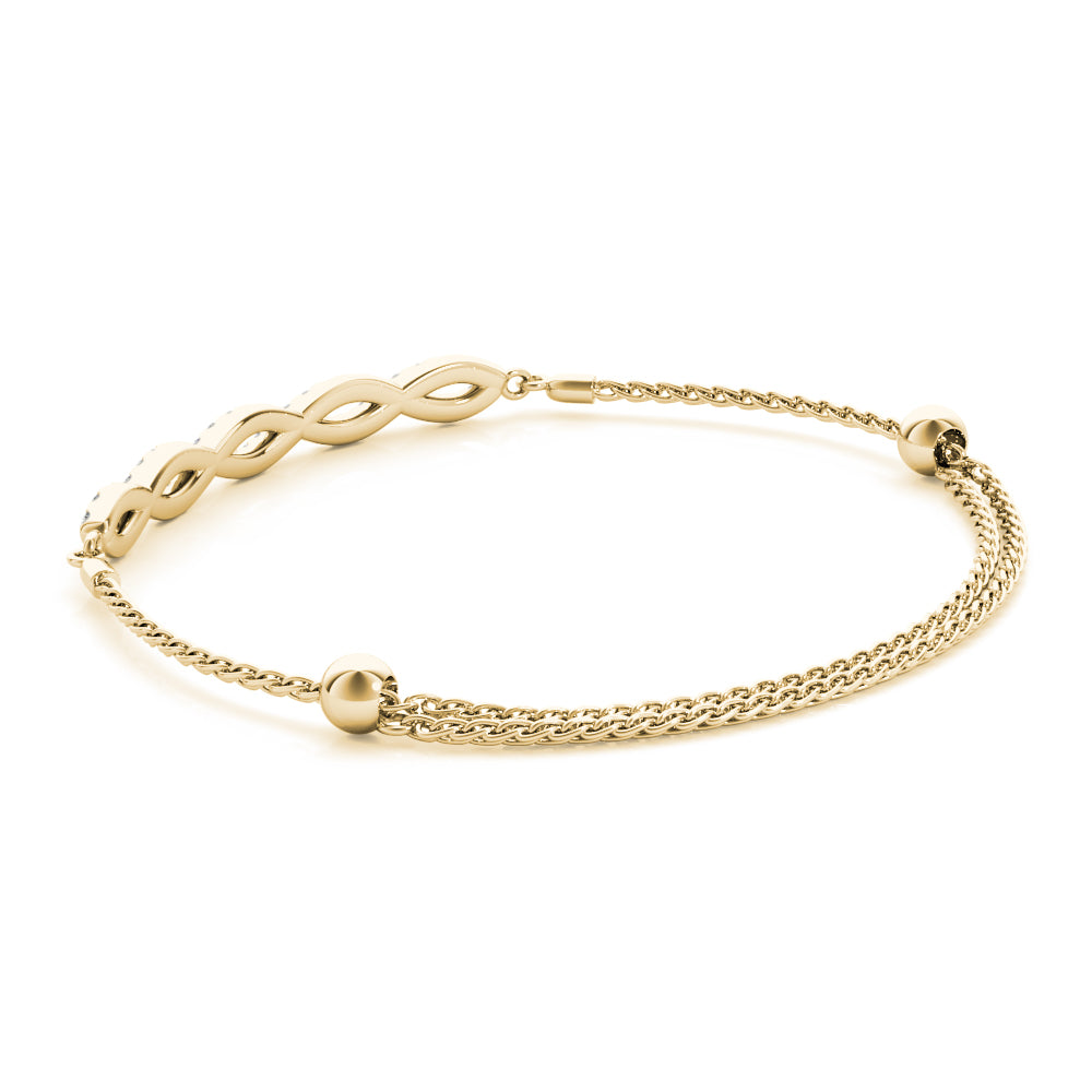 Diamond Crossover Bracelet · 0.44 ct tw