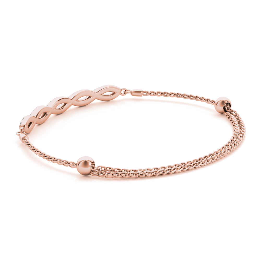 Diamond Crossover Bracelet · 0.44 ct tw