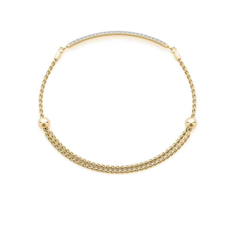 3 Row Diamond Bracelet · 0.73 ct tw
