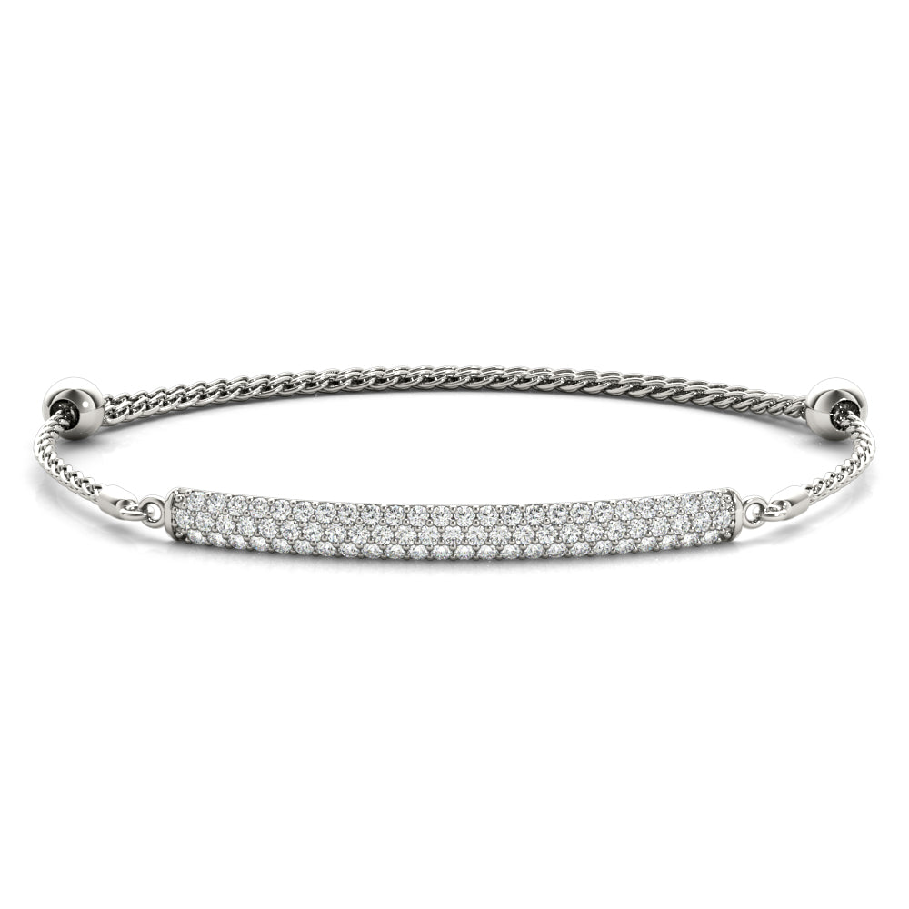 3 Row Diamond Bracelet · 0.73 ct tw