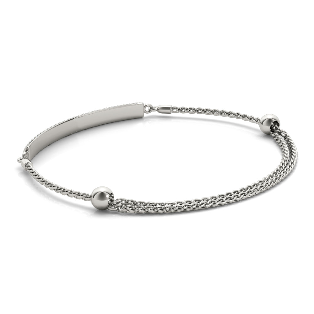 3 Row Diamond Bracelet · 0.73 ct tw
