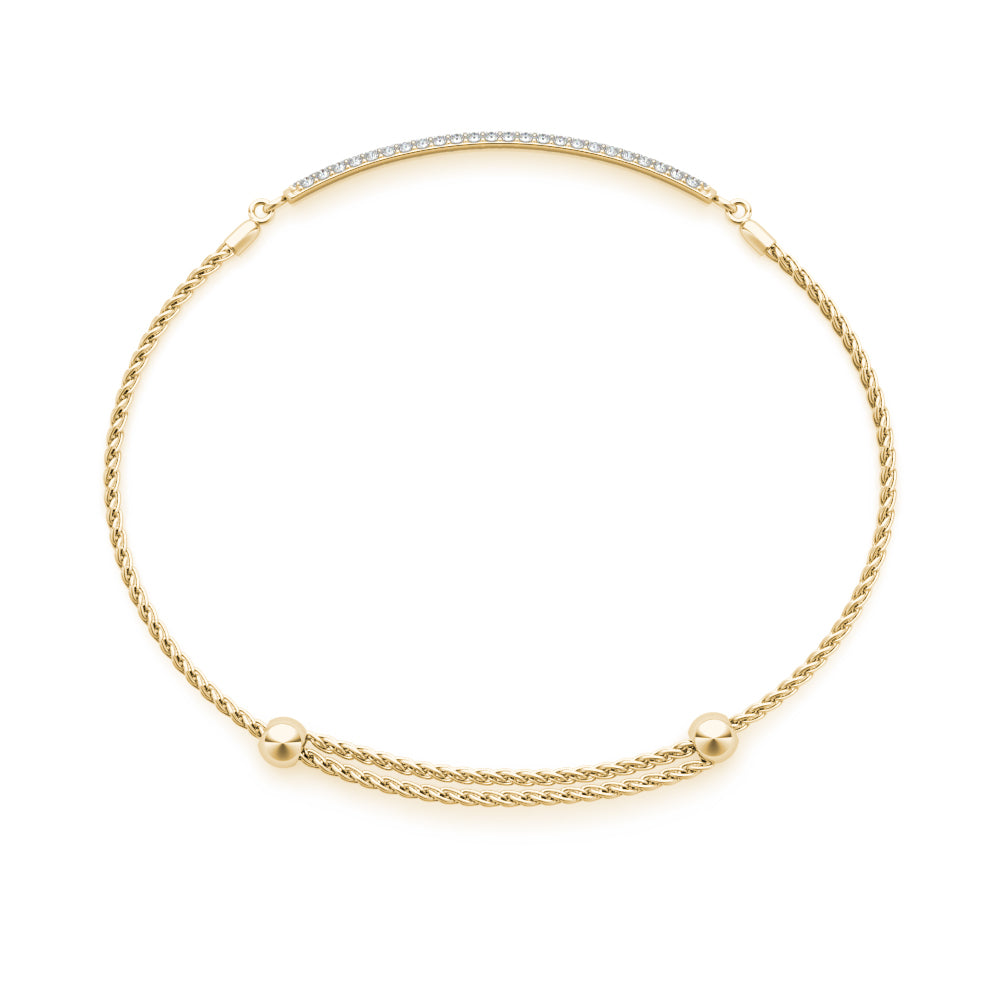 3 Row Diamond Bracelet · 0.73 ct tw