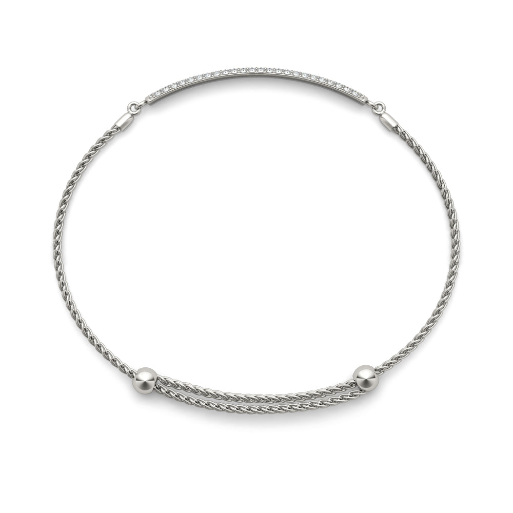3 Row Diamond Bracelet · 0.73 ct tw