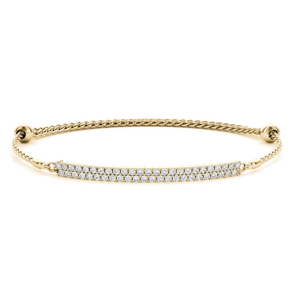Double Row Diamond Bracelet · 0.49 ct tw