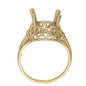 Oval Gemstone Fashion Ring