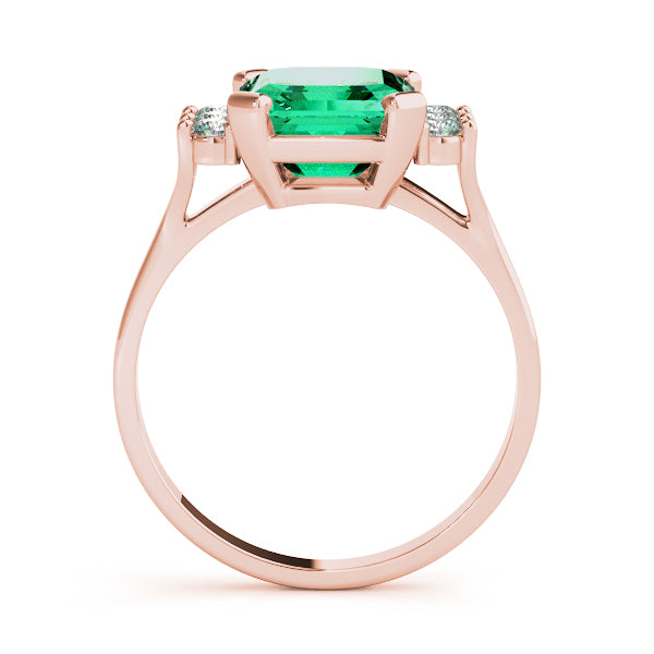 Emerald Gemstone Fashion Ring · 0.18 ct tw