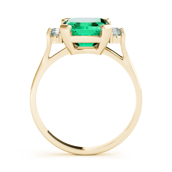 Emerald Gemstone Fashion Ring · 0.51 ct tw