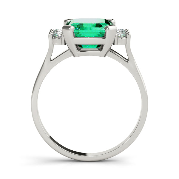 Emerald Gemstone Fashion Ring · 0.18 ct tw
