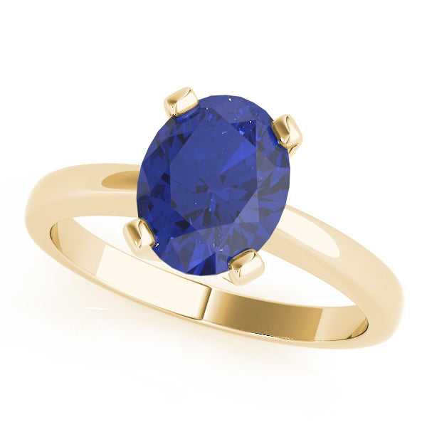 Oval Gemstone Fashion Ring