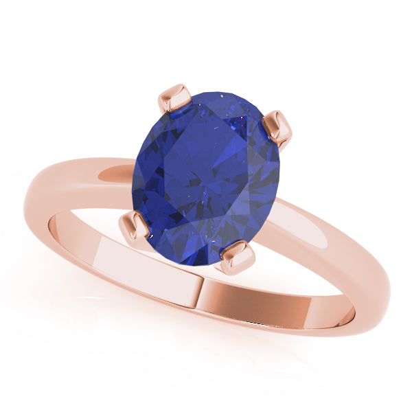 Oval Gemstone Fashion Ring