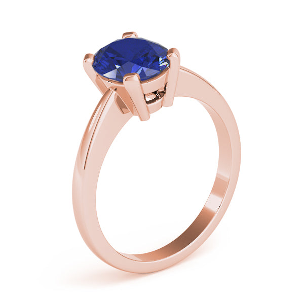 Oval Gemstone Fashion Ring