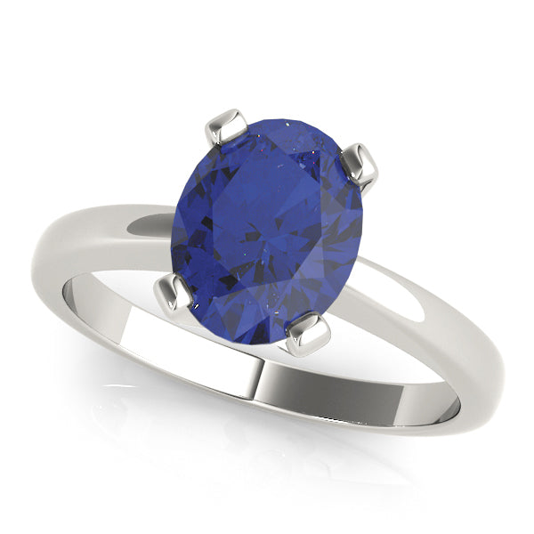 Oval Gemstone Fashion Ring