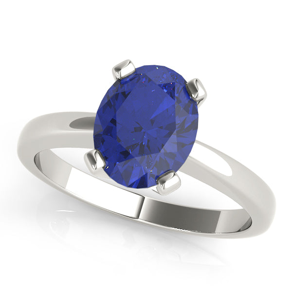 Oval Gemstone Fashion Ring