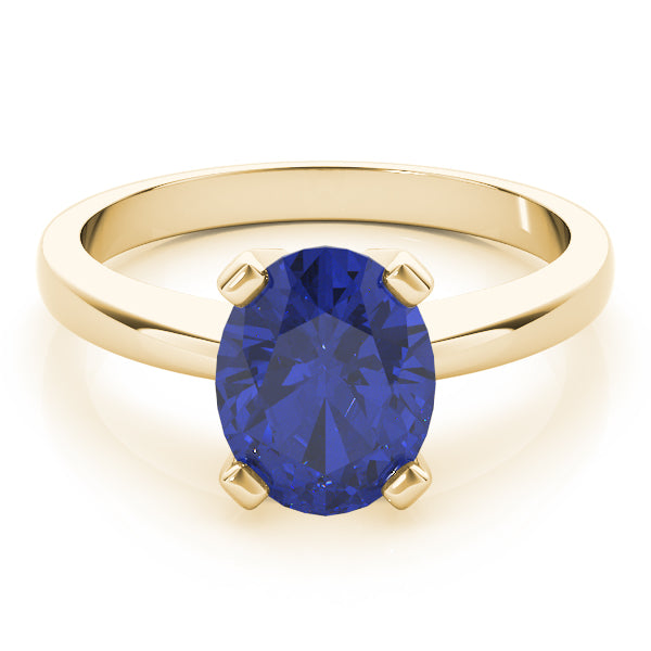 Oval Gemstone Fashion Ring