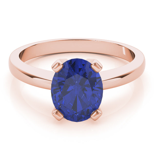 Oval Gemstone Fashion Ring