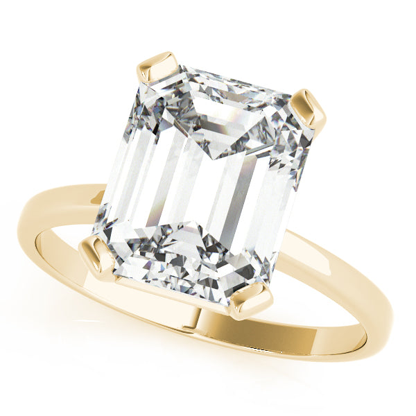 Emerald Gemstone Engagement Ring