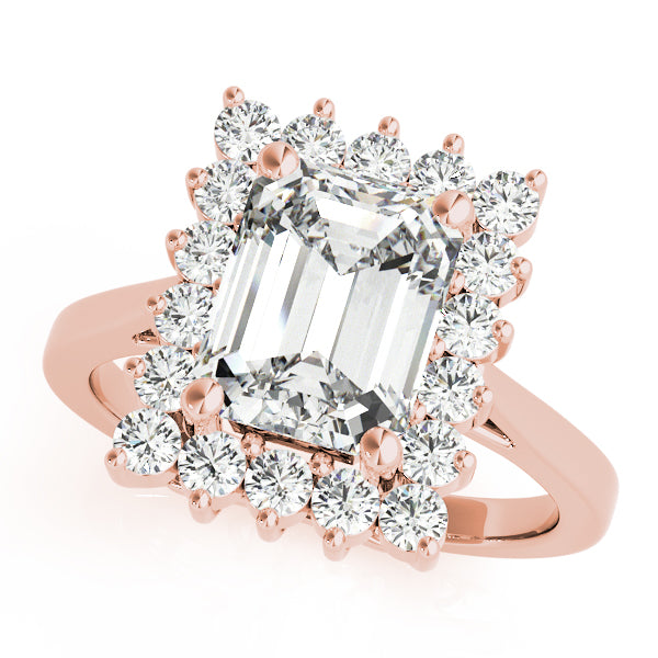 Emerald Gemstone Engagement Ring · 0.72 ct tw