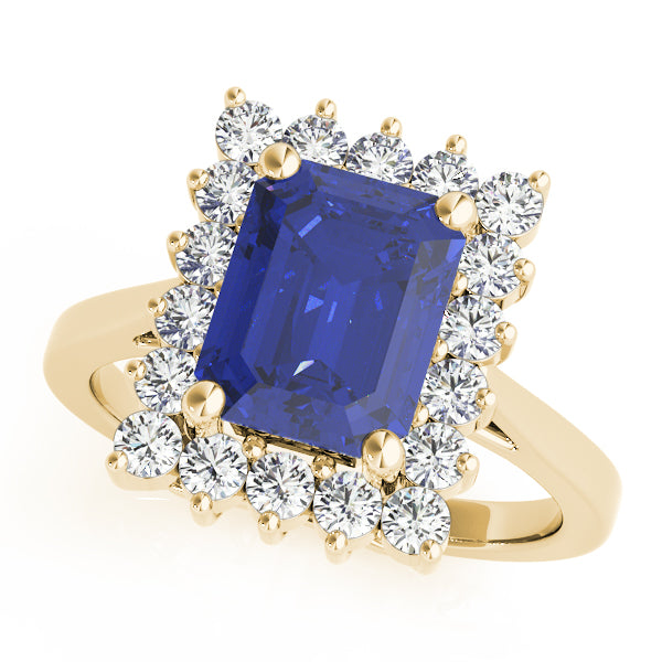 Emerald Gemstone Engagement Ring · 0.72 ct tw