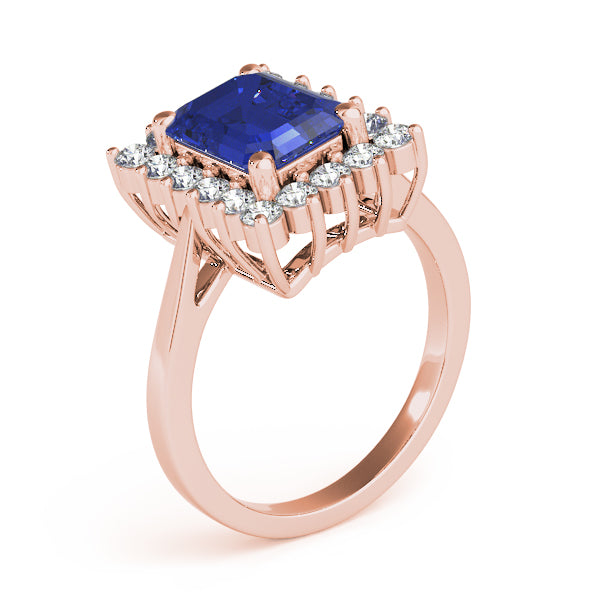 Emerald Gemstone Engagement Ring · 0.72 ct tw