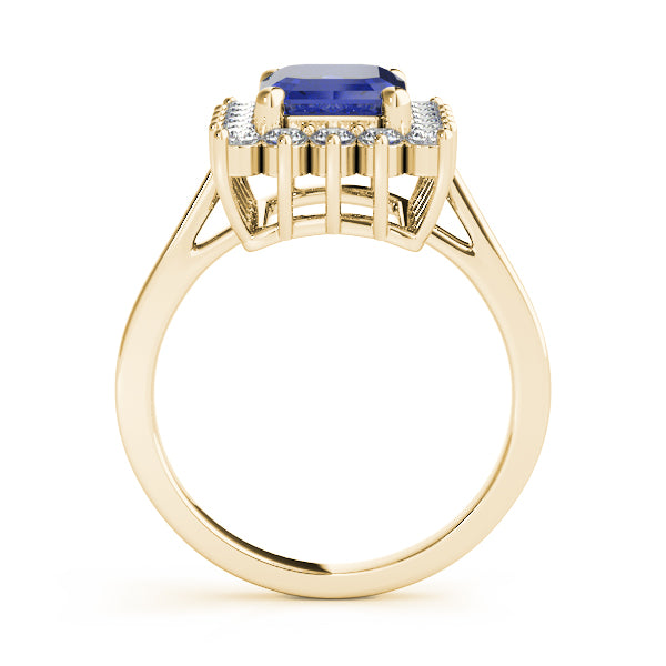 Emerald Gemstone Engagement Ring · 0.72 ct tw