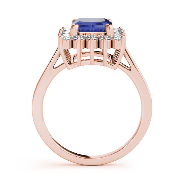 Emerald Gemstone Engagement Ring · 0.72 ct tw